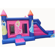 fashion inflatable princess bouncer